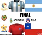 Arjantin vs Şili, final Copa América Centenario 2016